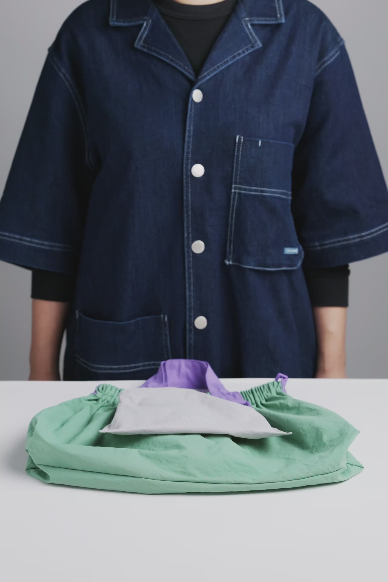 Colourblock M Dumpling Bag