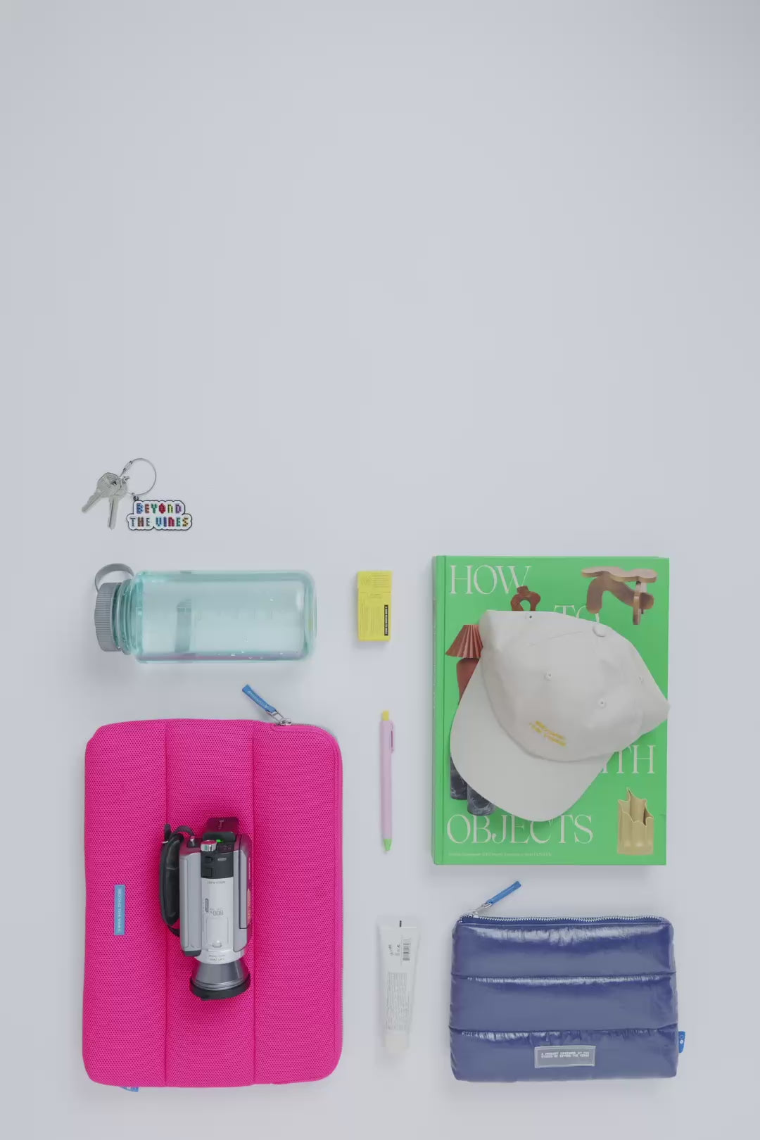 Glazed Poofy Trapeze Bag