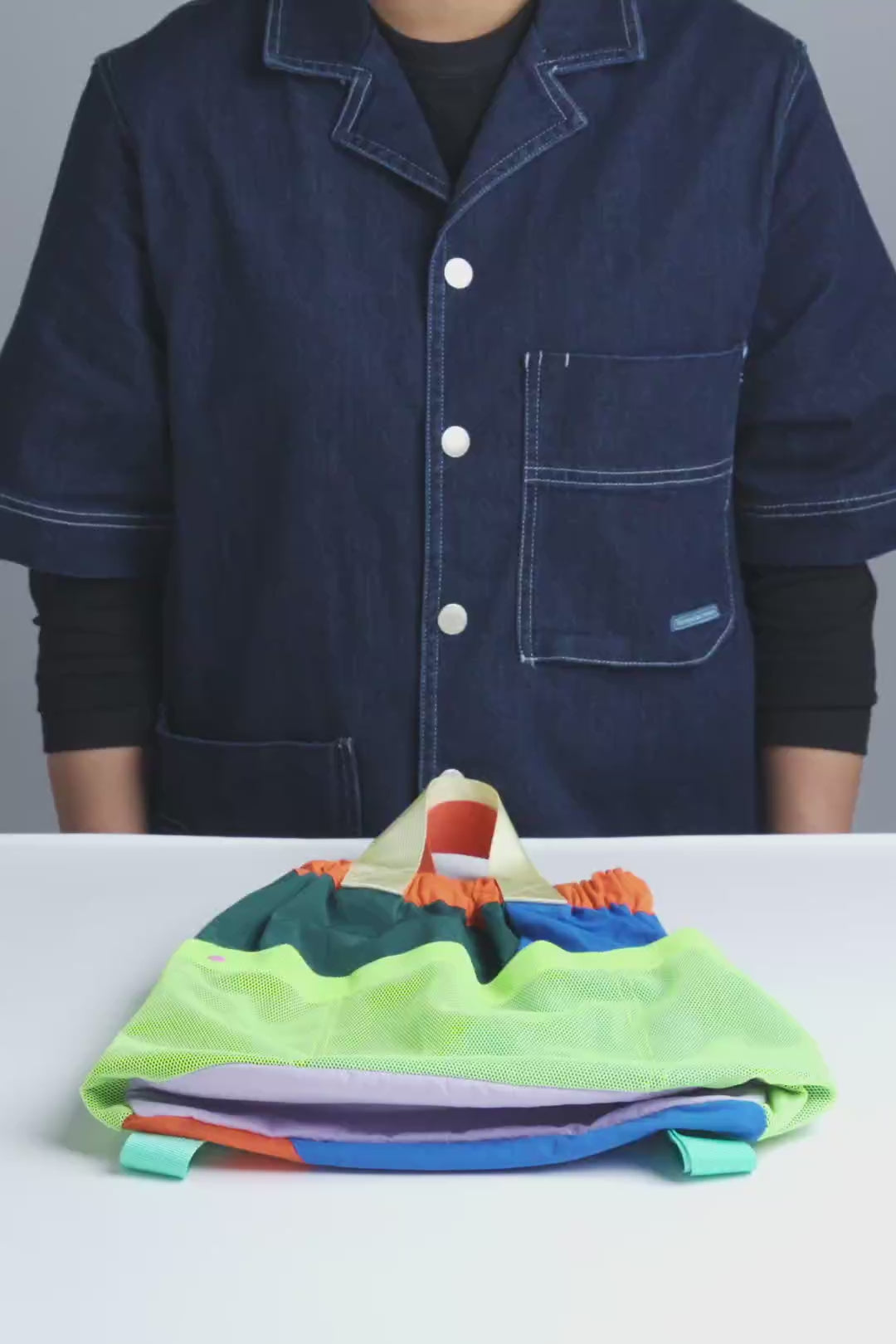 Super Panelled Dumpling Backpack