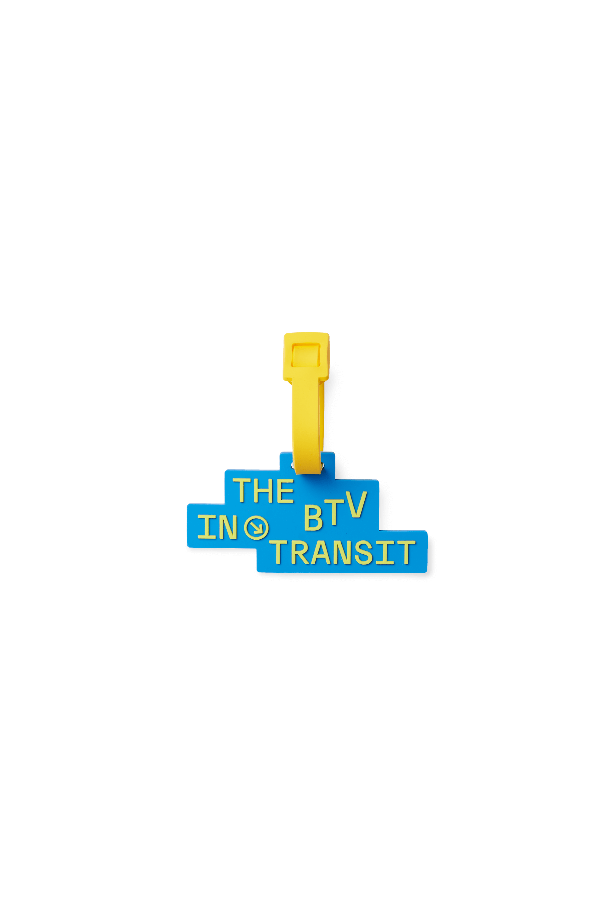 The BTV In-Transit Sign Luggage Tag | Beyond The Vines