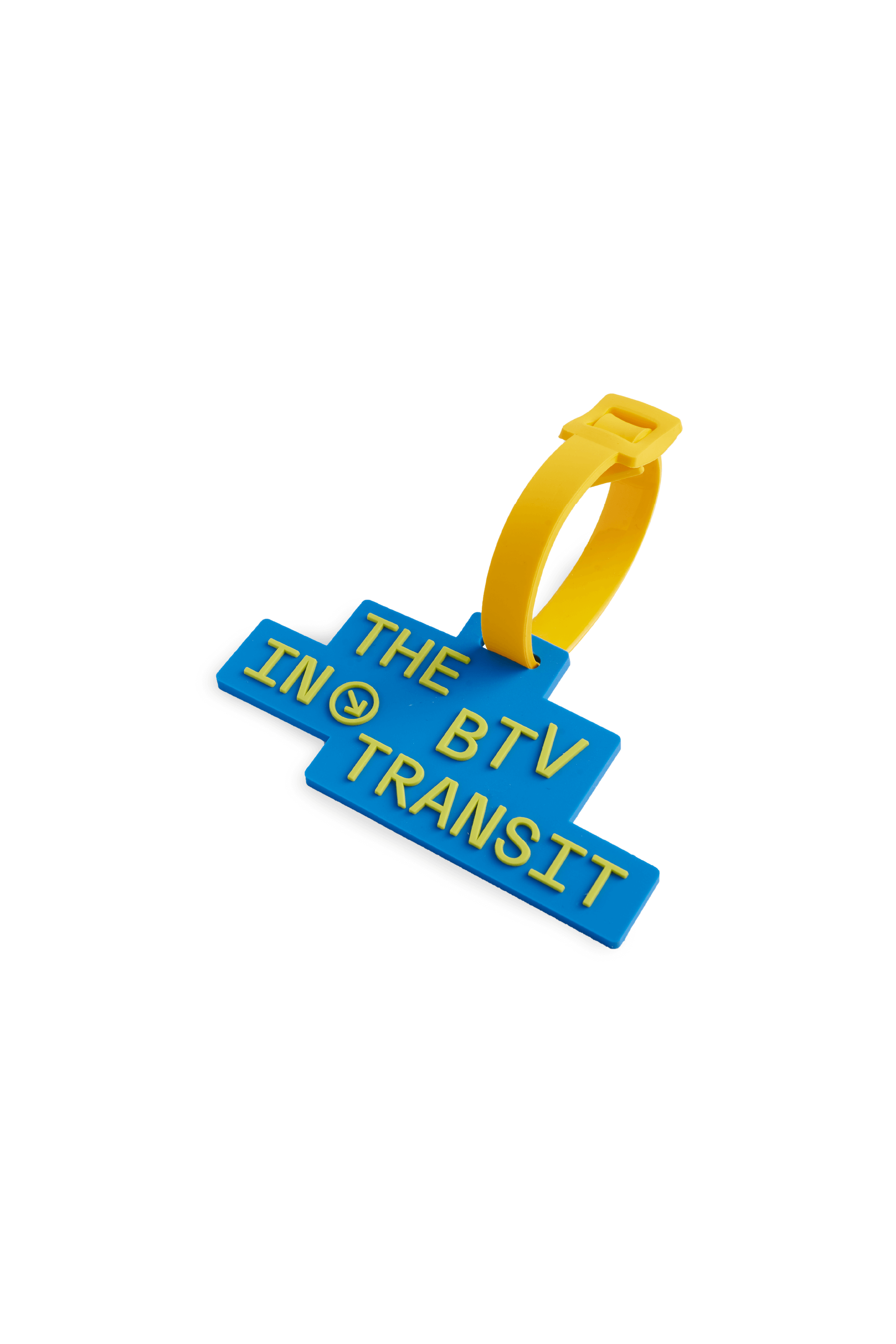 The BTV In-Transit Sign Luggage Tag | Beyond The Vines