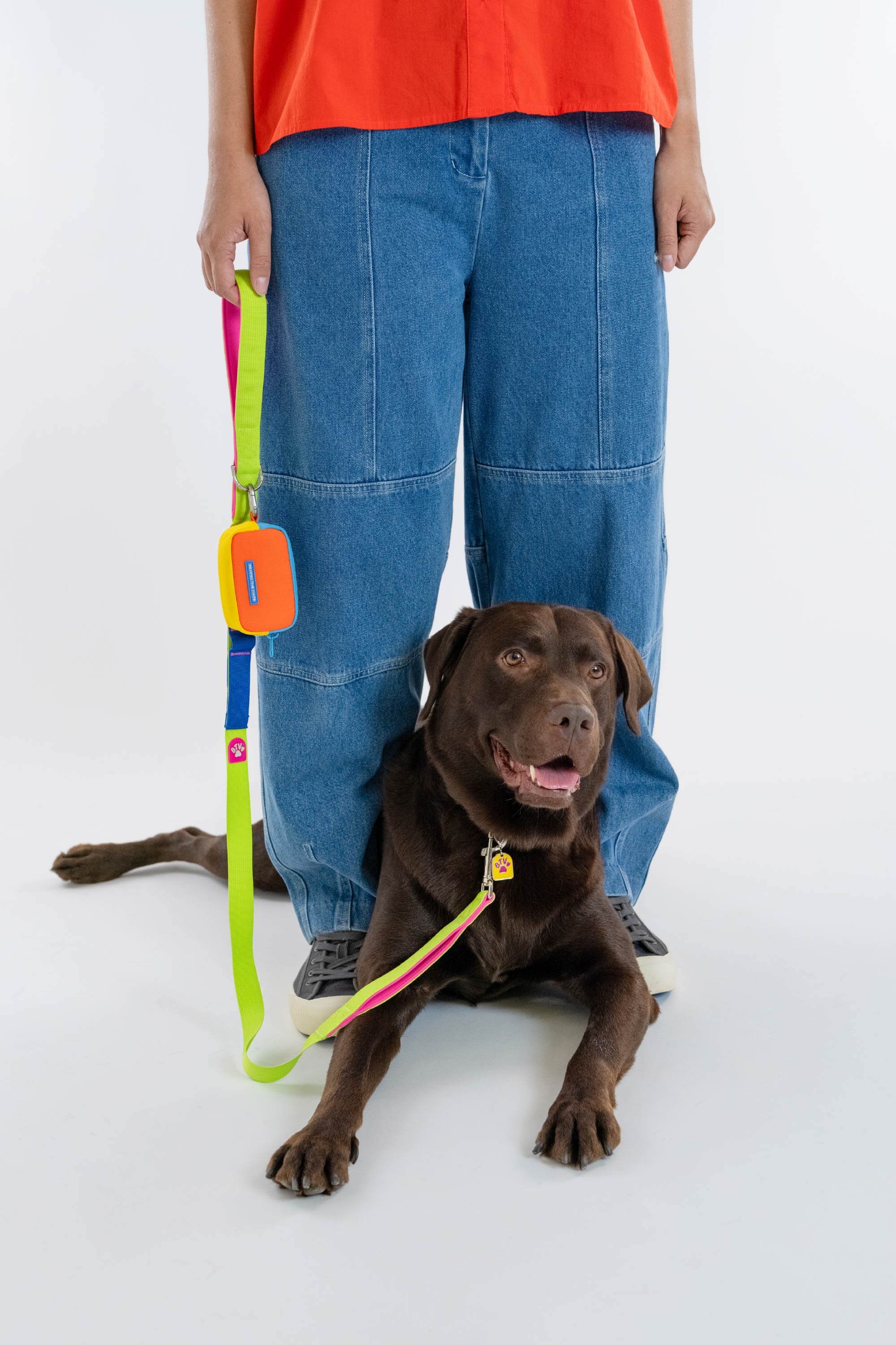 Neon Green Colourblock